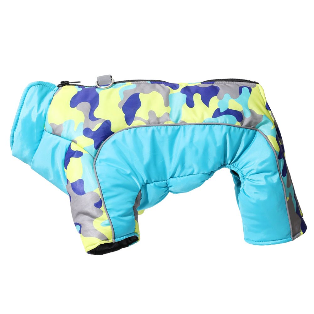 Dog Coat for Winter, Warm Winter Jacket for Dogs with Reflective Stripes, Water Repellent Dog Raincoat, Dog Clothes_09