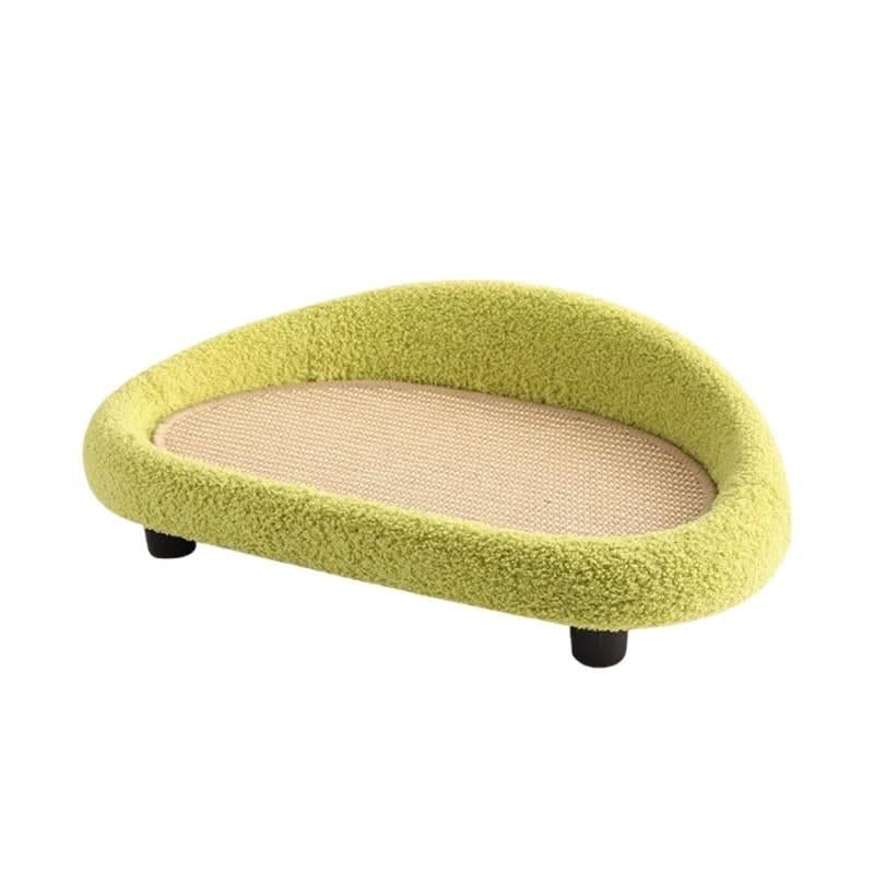 Cat Cave Bed with Sisal Scratching Surface, Cosy Cat Bed with Washable Cushion, Cat Scratcher Bed_07