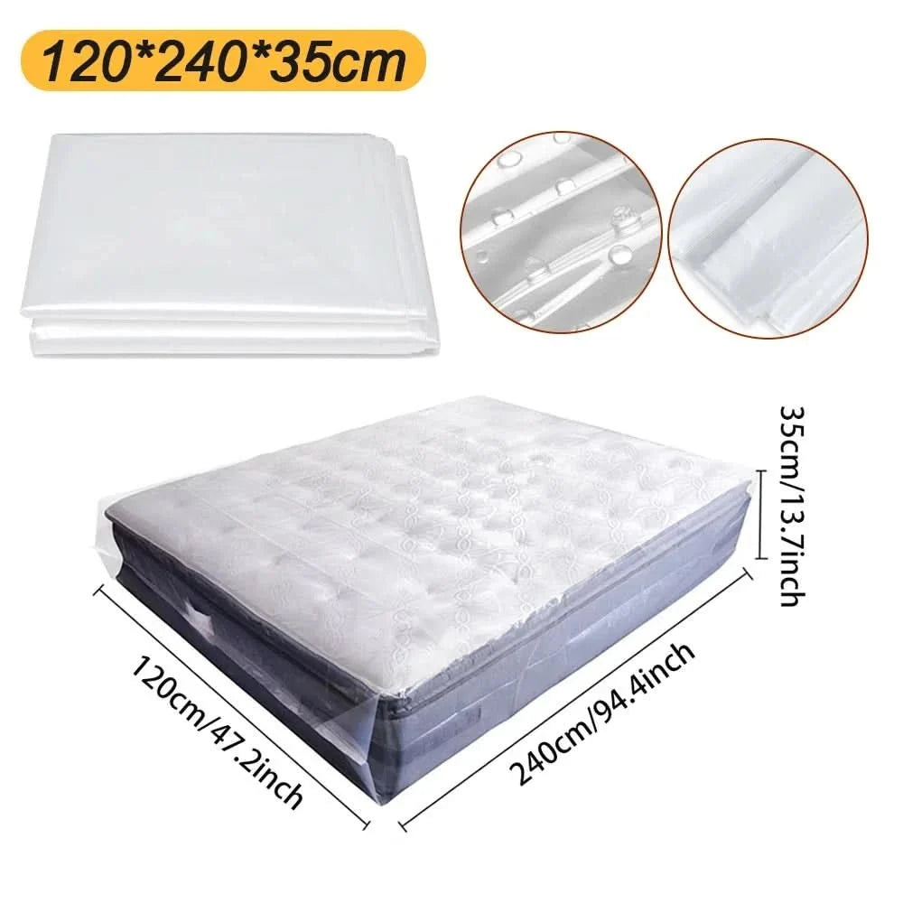 Waterproof Mattress Cover for Moving and Storage, Plastic Mattress Bag for Mattress and Sofa, Dustproof Storage Bag_07