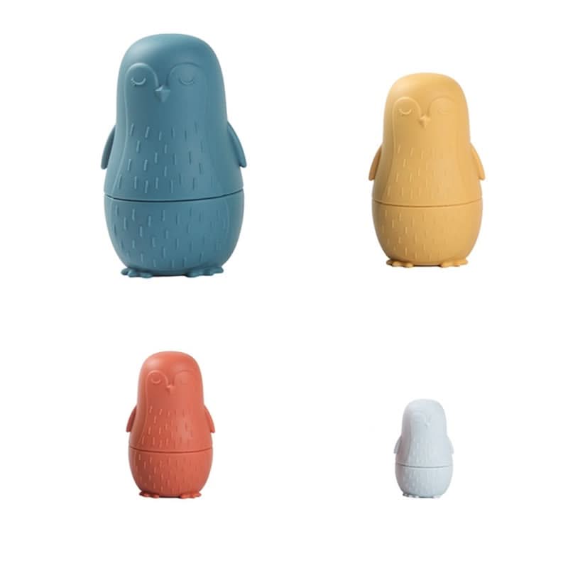 Silicone Nesting Dolls for Babies, Sensory Toys for 6 Month Old, Stacking Toy Bears or Penguins, Toys for 1 Year Old_15