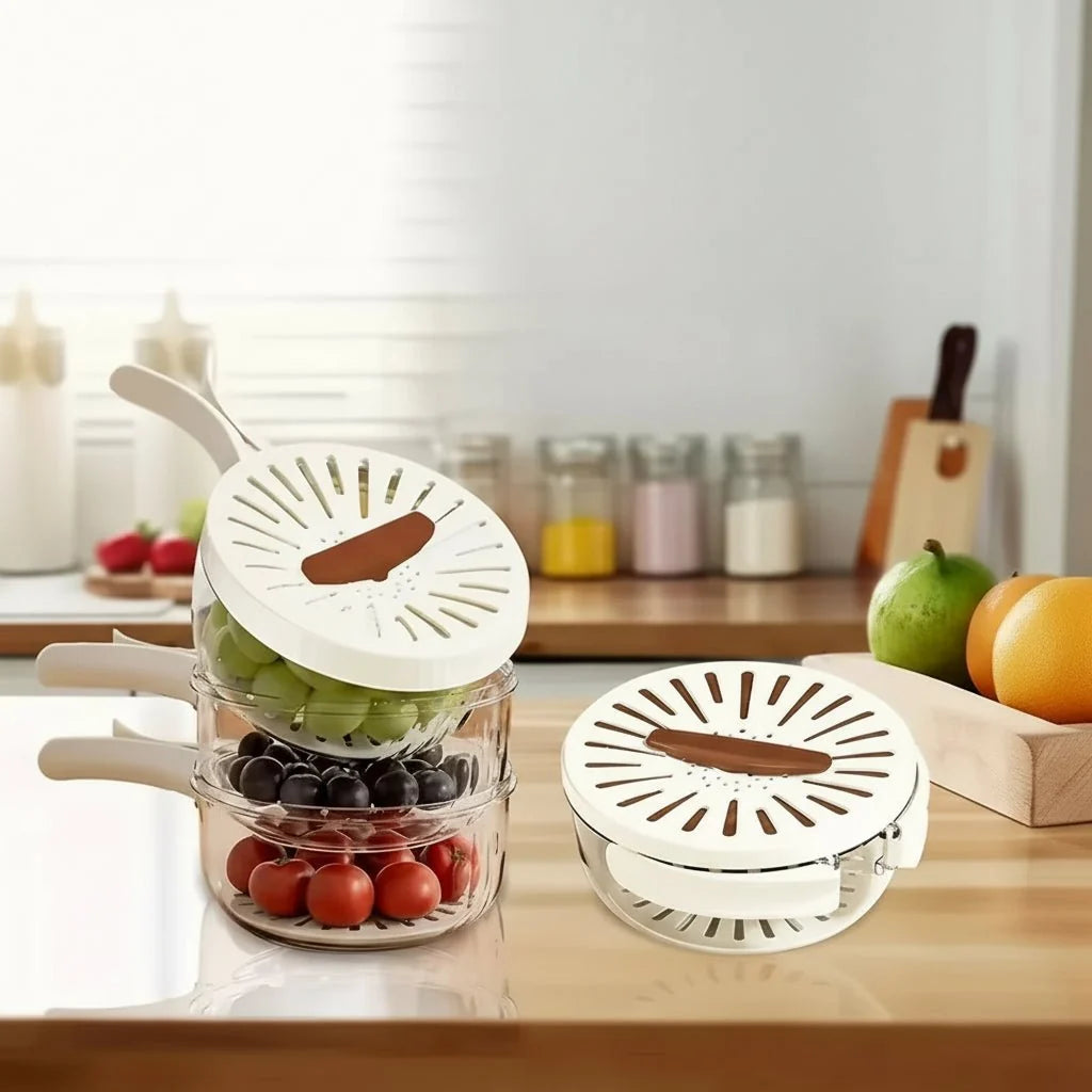 Small Colander for Berries, Berry Bowl Draining Basket for Fruit and Vegetables – image 5