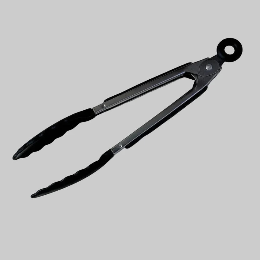 Cooking Tongs with Non-Slip Handle, Plastic Tongs for Serving Food, Lightweight Kitchen Tongs, Kitchen Accessories_04