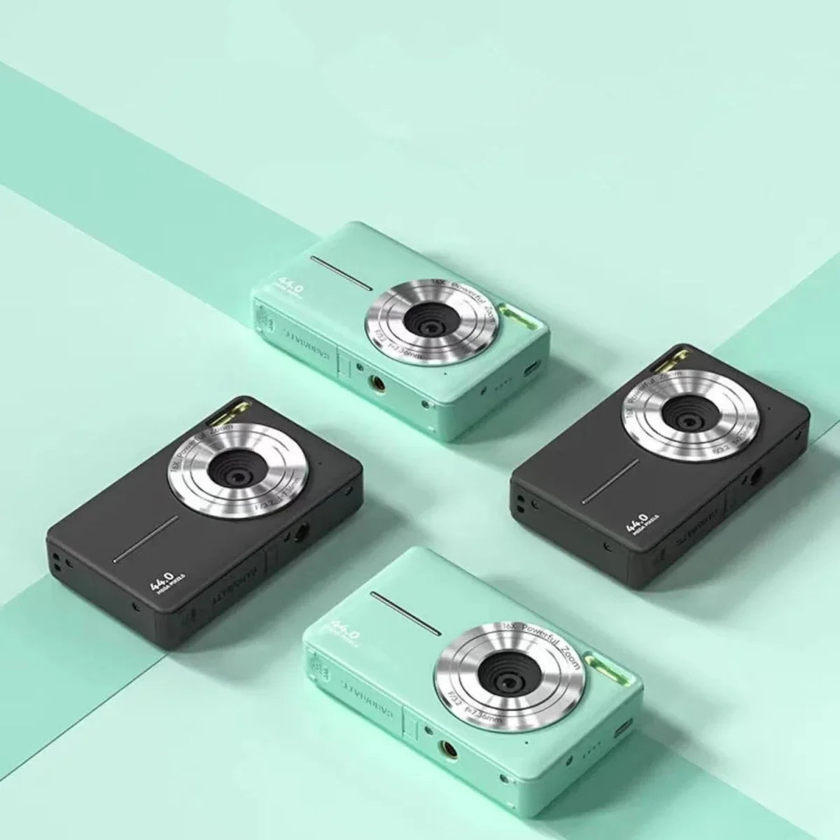 Vintage Digital Camera with 1080p Video, Retro Point and Shoot Camera for Travel