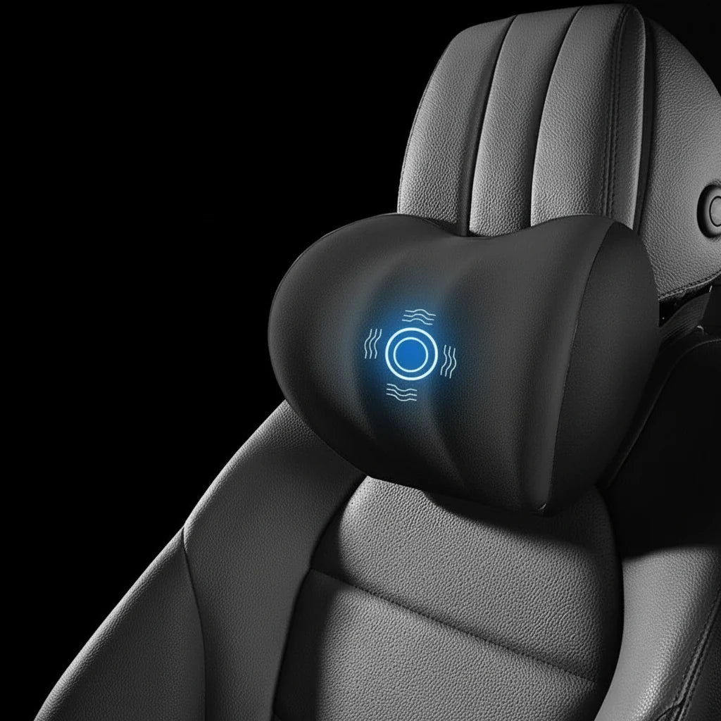 Lumbar Support Cushion for Car Seat, Vibrating Office Chair Massager – image 9