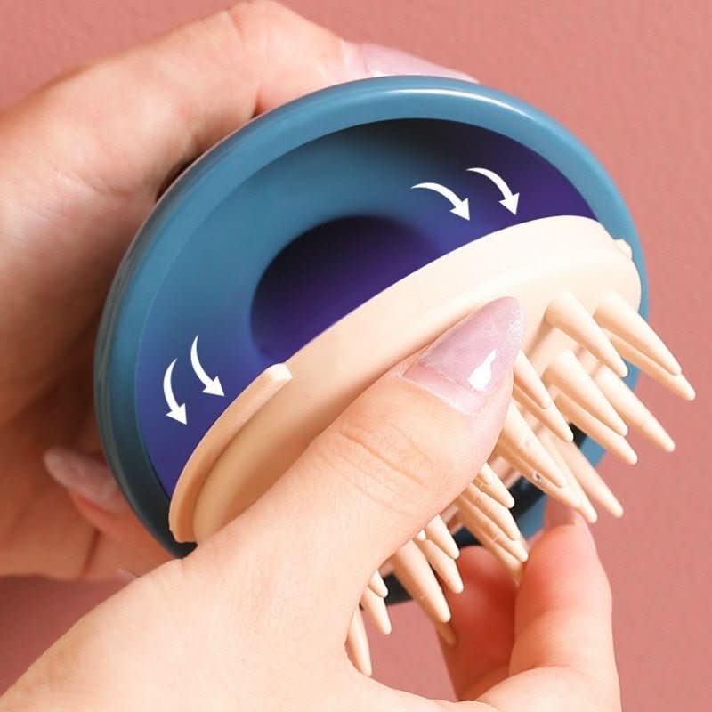 Head Massager Scalp Brush, Scalp Massager for Hair Growth with Silicone Bristles – image 4