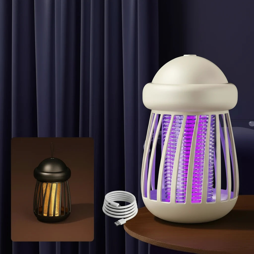 Electric Fly Killer Rechargeable, Indoor Bug Zapper – image 11