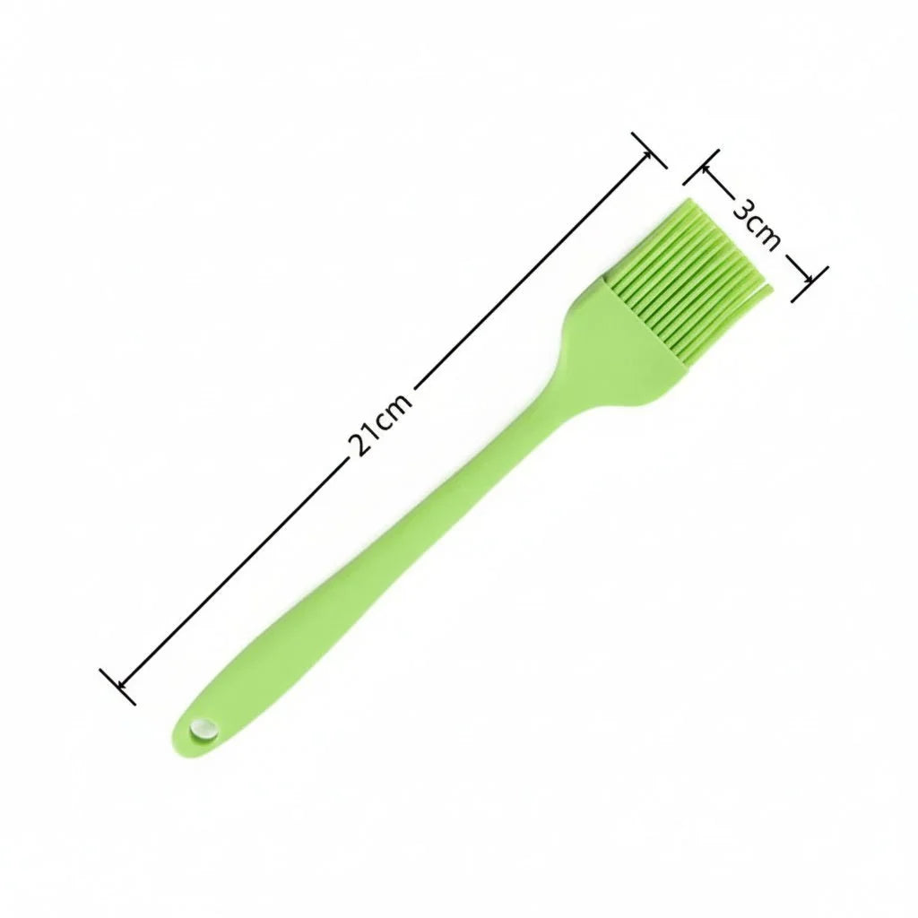 Silicone Pastry Brush, Heat Resistant Basting Brush for BBQ and Baking – image 6