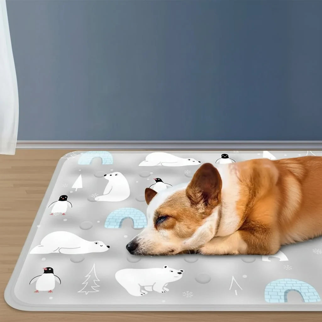 Dog Cooling Mat with Gel, Cool Mat for Dogs in 3 Sizes