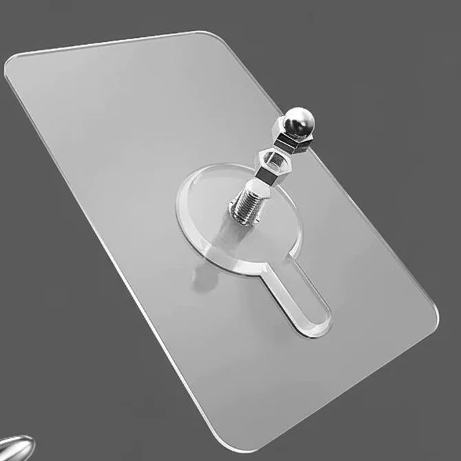 Adhesive Wall Hooks, 10 Pack Self Adhesive Hooks for Bathroom and Kitchen, Clear Sticky Hooks with No Drilling_03