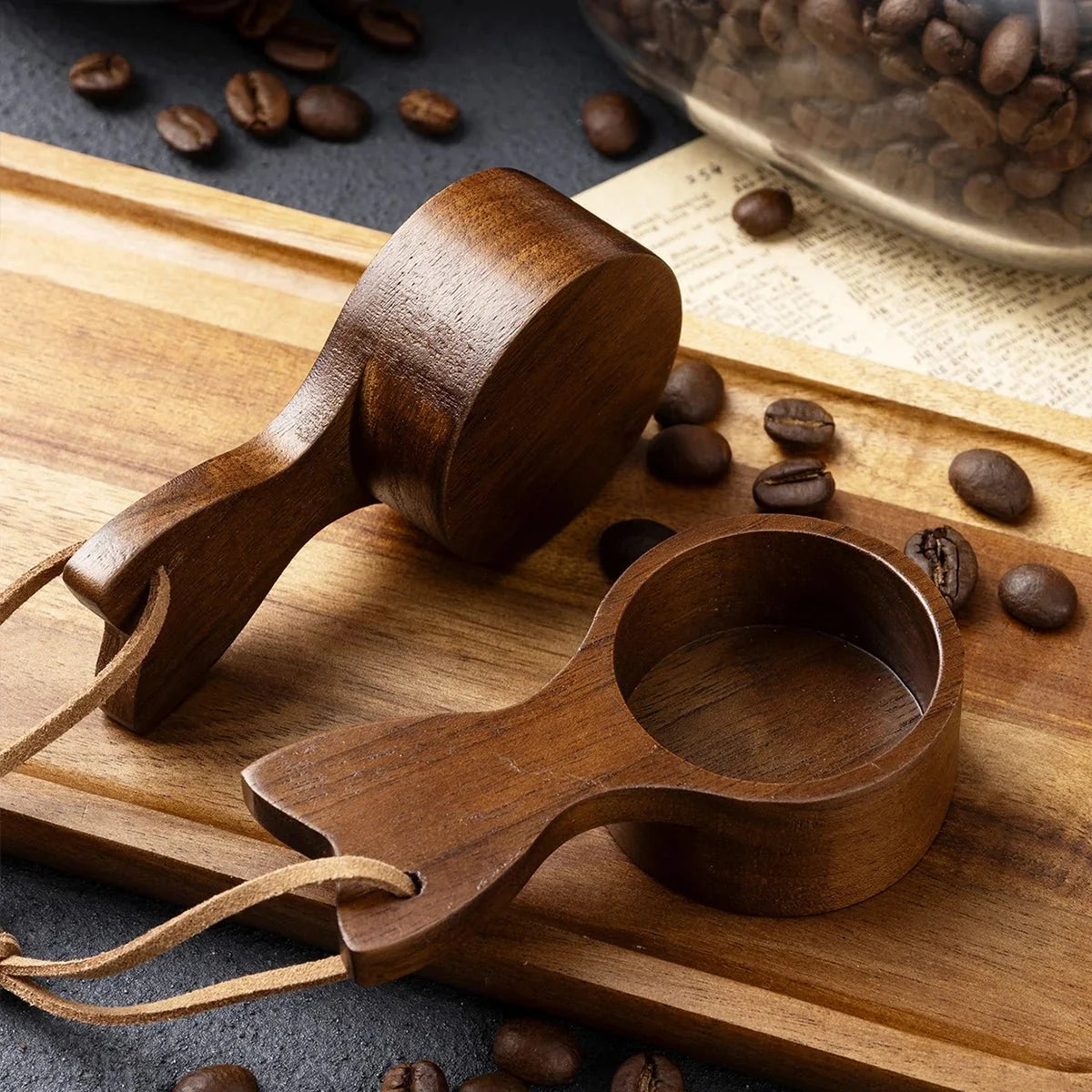 Wooden Measuring Spoon for Coffee, Coffee Scoop and Measuring Scoop for Tea and Spices, Coffee Accessories_03