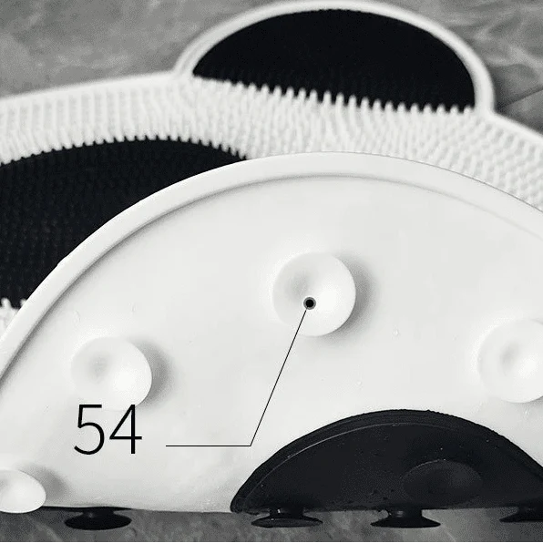 Foot Wash Pad in Silicone, Foot Scrubber for Shower with Massage Surface