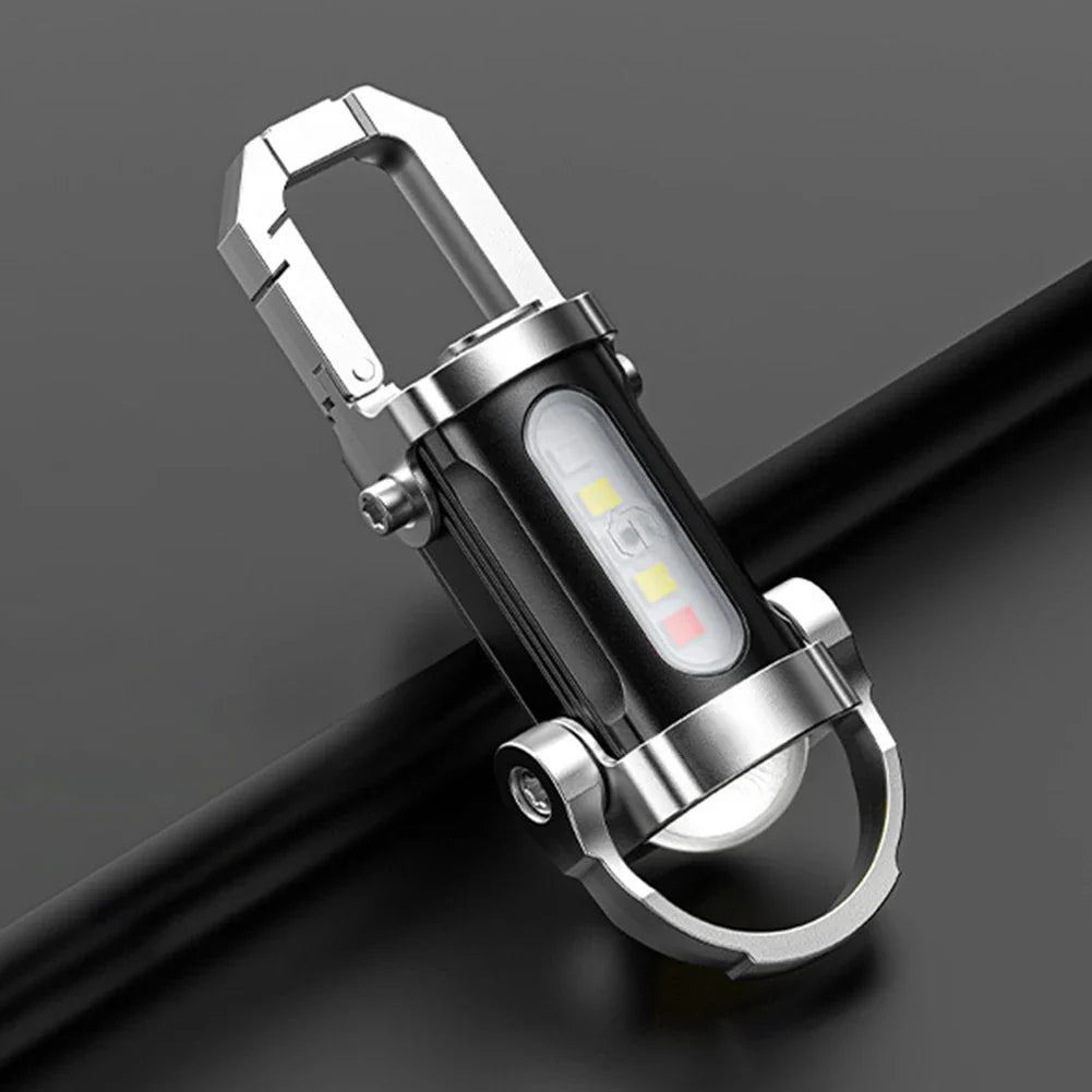 Rechargeable Torch, Mini LED Torch Keyring, Small Torch with Multiple Light Modes, Keychain Flashlight for Pocket_04