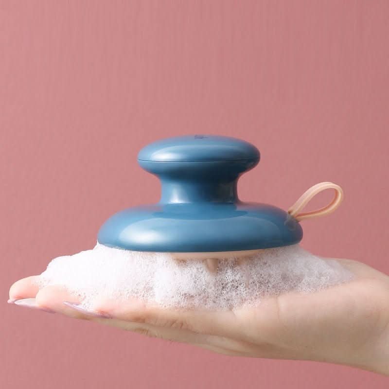 Head Massager Scalp Brush, Scalp Massager for Hair Growth with Silicone Bristles