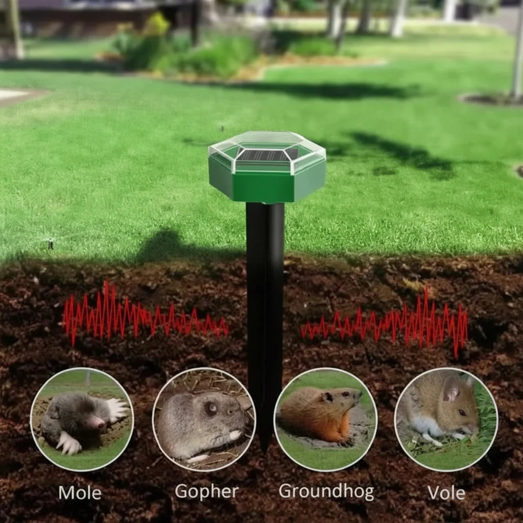 Cat Deterrent for Garden, Ultrasonic Cat and Dog Repeller with Blue LED Light, Cat Repellent for Indoor and Outdoor Use_06