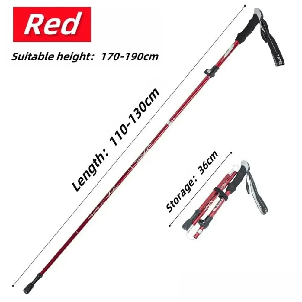 Adjustable Trekking Pole, Telescopic Hiking Pole in Aluminium or Carbon, Folding Walking Stick, Nordic Walking Pole_17