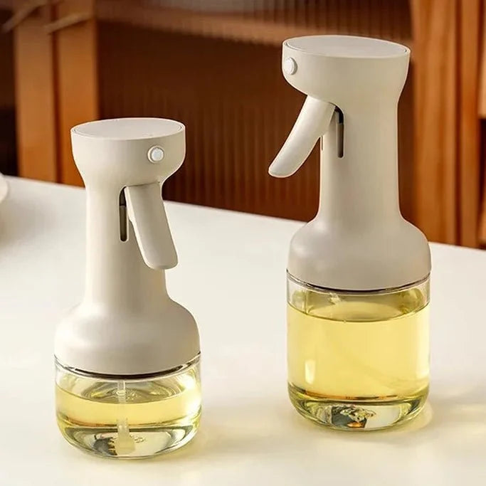 Olive Oil Spray Bottle 280 ml or 450 ml, Glass Oil Sprayer for Cooking, Oil Dispenser for Salad, Kitchen Gadgets_04