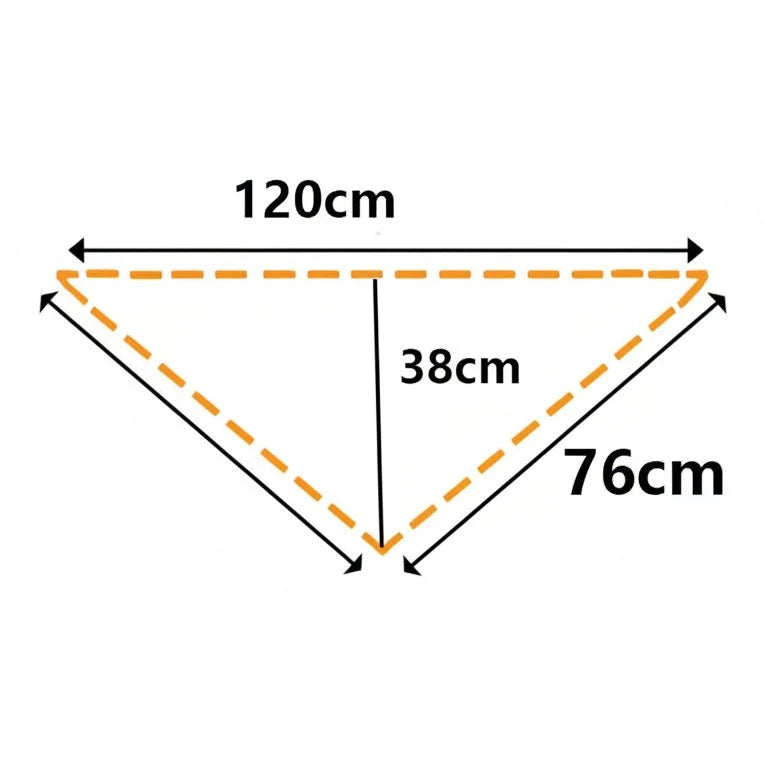 Triangle Scarf, Warm Winter Scarf for Everyday and Special Occasions – image 5