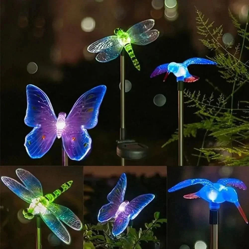 Solar Garden Lights, Butterfly Solar Light Stake