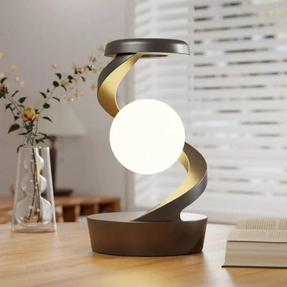 Floating Levitation Table Lamps with Gesture Control, RGB Bedside Lamp – image 4