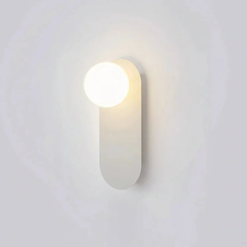 Living Room Wall Lights, Nordic Iron Wall Lamp for Bedroom and Hallway, Modern Scandinavian Wall Sconce – image 6