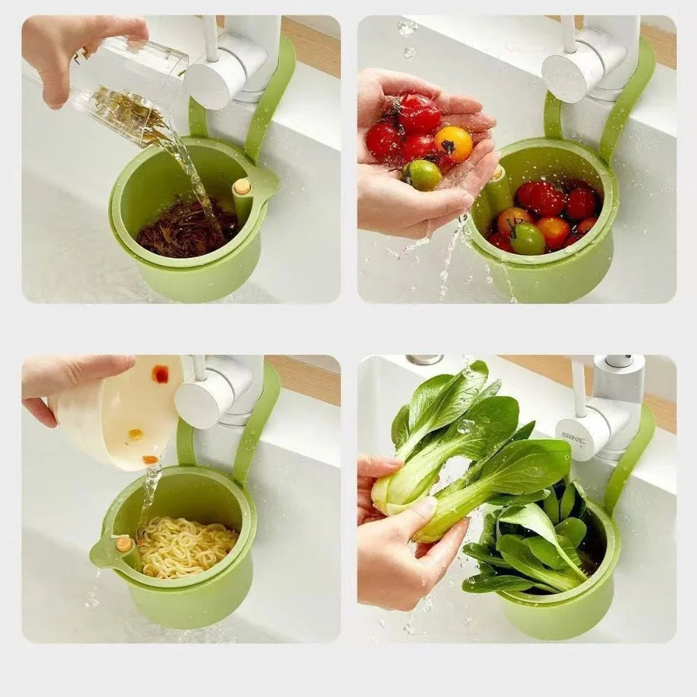 Hanging Sink Strainer Basket, Sink Food Catcher for Food Scraps – image 5