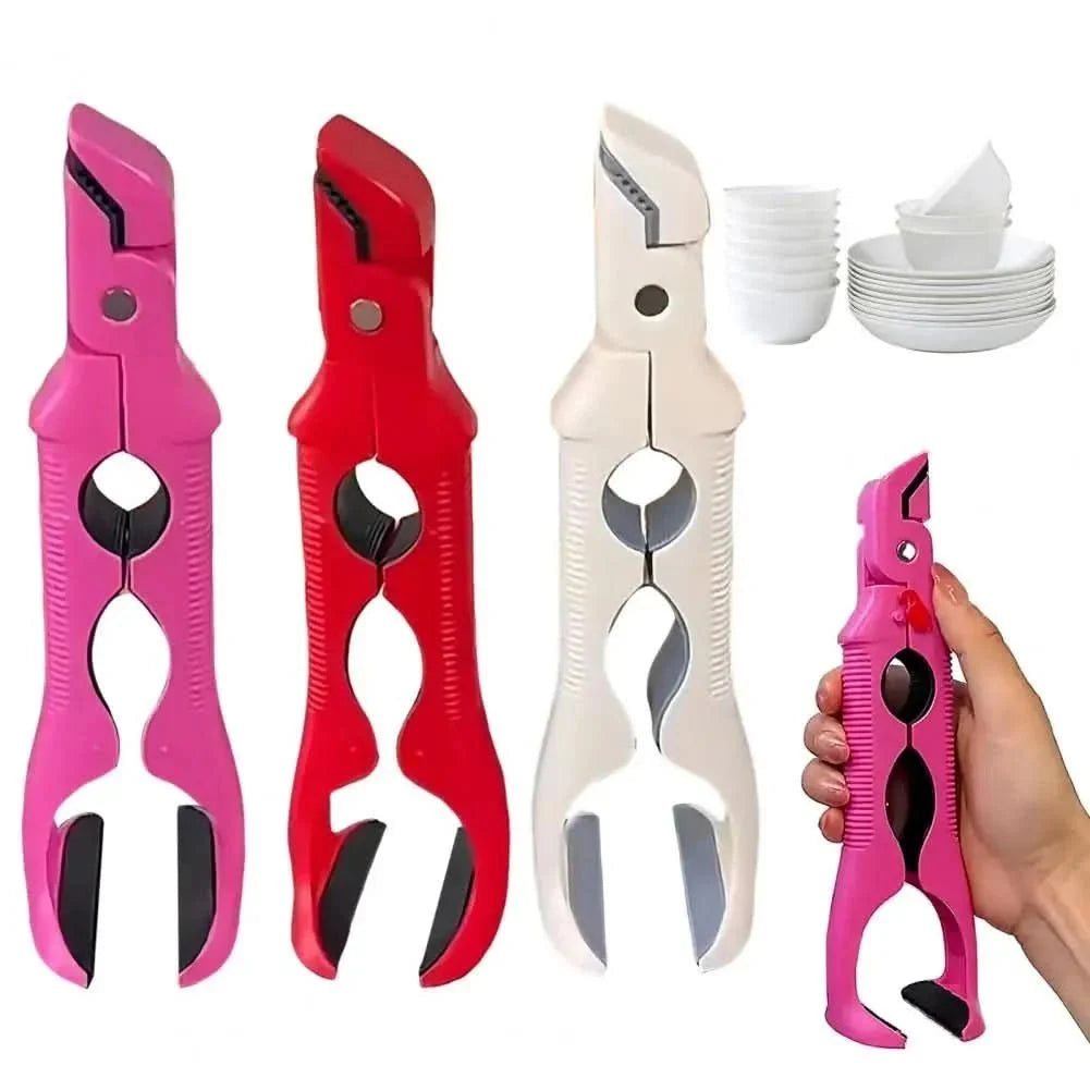 Kitchen Tongs with Bottle Opener, Heat Resistant BBQ Tongs for Grilling – image 4
