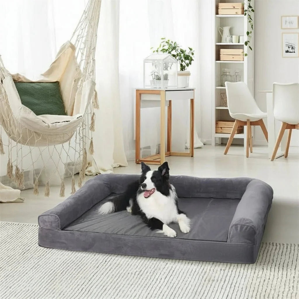 Orthopaedic Dog Couch Bed with Side Cushions – image 6