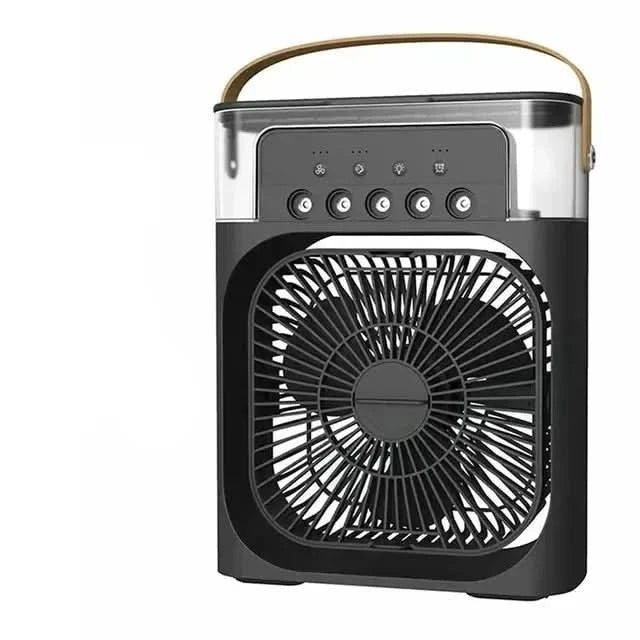 Desk Fan with Humidifier, Portable Fan for Office, Mist Fan with Water Tank, 2 in 1 Bedroom Humidifier_08
