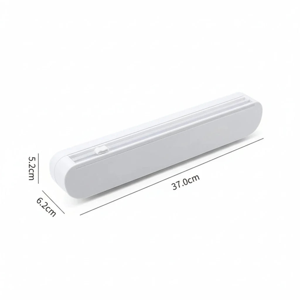 Cling Film Dispenser with Cutter, Aluminium Foil Dispenser, Clingfilm Cutter for Kitchen Drawer, Kitchen Accessories_04
