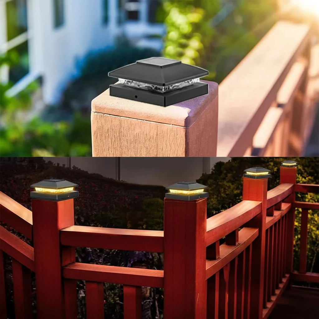 Solar Garden Lights, Solar Post Lamp