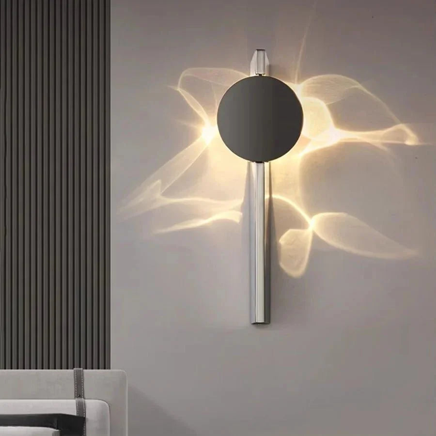 LED Wall Lights for Bedroom, Wall Lights for Living Room, Modern Stainless Steel Wall Sconce, Bedroom Lighting_02