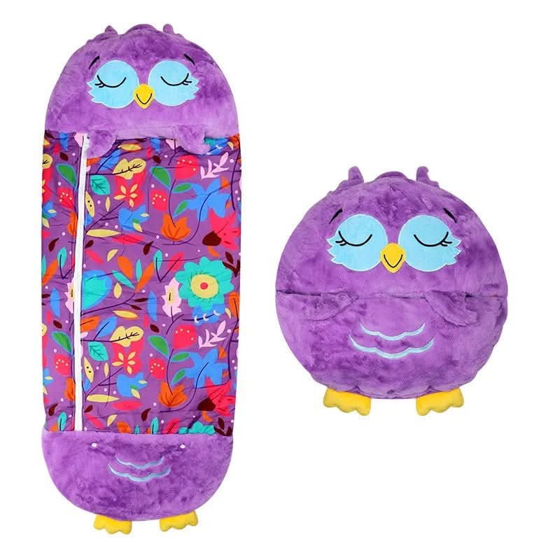 Kids Sleeping Bag, 2 in 1 Cuddle Toy and Plushie, Animal Sleeping Bag for Sleepovers, Plush Toys for Ages 3 to 8_08