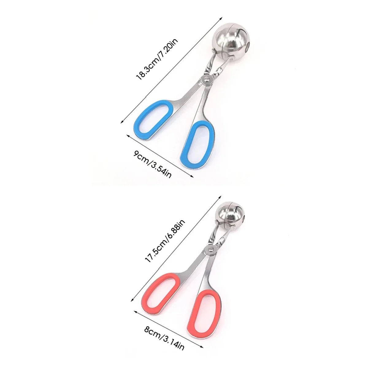 Meatball Maker Set of 2, Stainless Steel Rice Ball Maker for Egg Balls – image 6