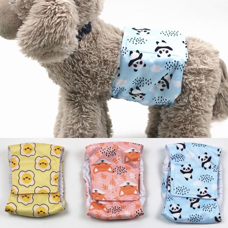 Washable Dog Nappies for Incontinence, Dog Period Pants with Elastic Waistband