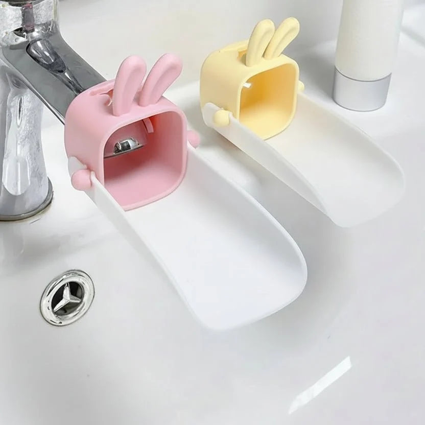 Tap Extension for Kids, Cartoon Tap Extender with Splash Guard for Hand Washing