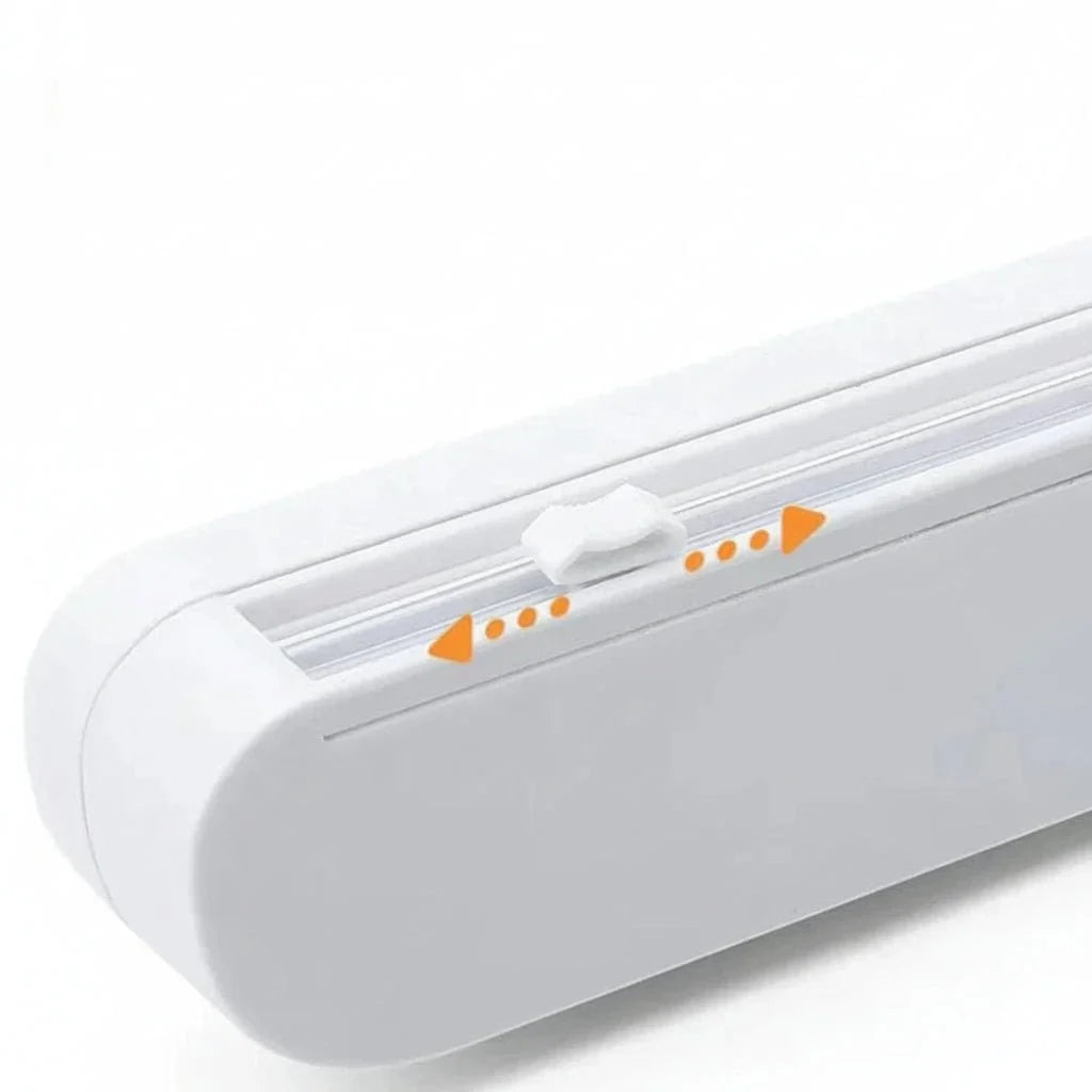 Cling Film Dispenser with Cutter, Aluminium Foil Dispenser, Clingfilm Cutter for Kitchen Drawer, Kitchen Accessories_05