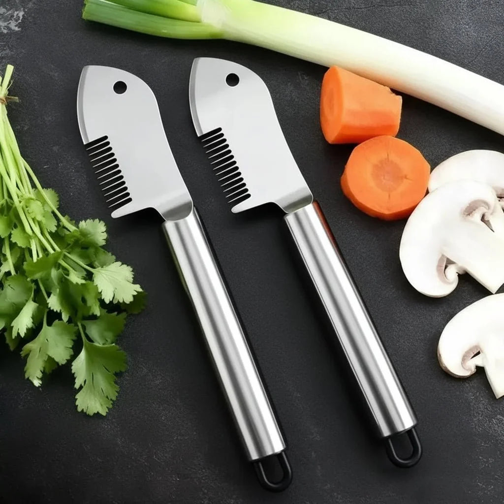Vegetable Chopper, Stainless Steel Onion Chopper with Handle, Manual Food Chopper, Kitchen Utensils for Carrots_02