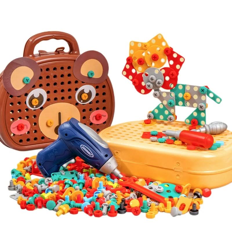 Plastic Storage Box, Toy Box for Toy Storage with Sorting Elements, Montessori Toys, Childrens Storage Box_04