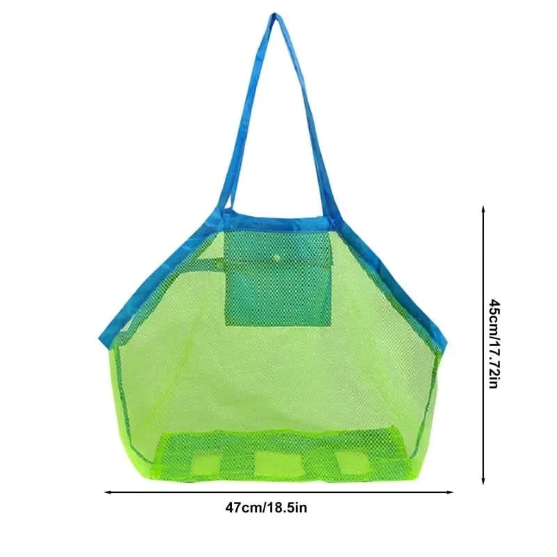 Mesh Storage Bag for Kids Toys, Lightweight Mesh Bags for Toy Storage – image 5