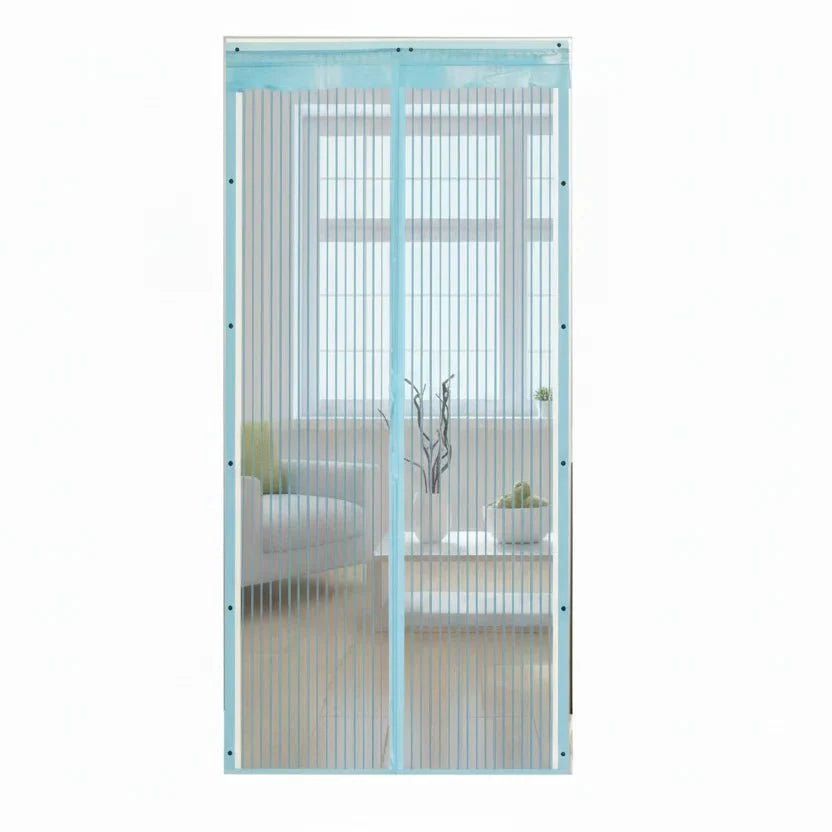 Magnetic Door Curtain with Hands Free Closing, Fly Curtain for Door with Insect Mesh – image 5