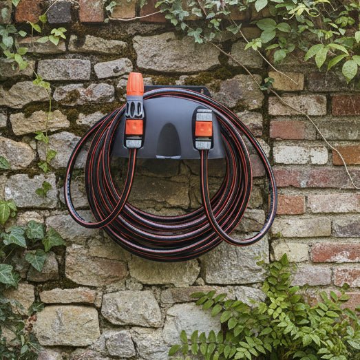 Hose Pipe Holder, Wall Mounted Water Hose Holder for Garden Storage – image 4