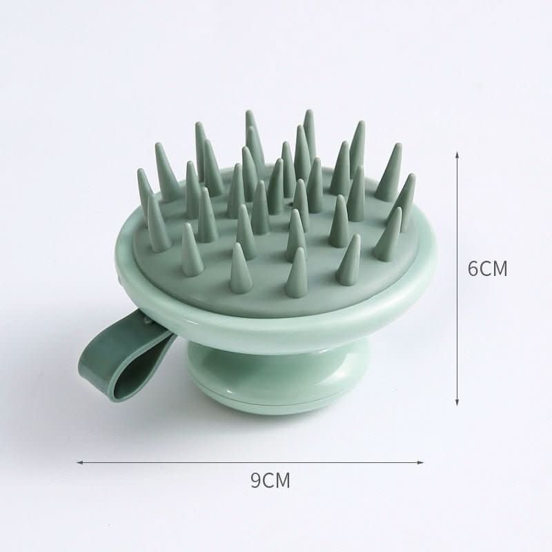 Head Massager Scalp Brush, Scalp Massager for Hair Growth with Silicone Bristles – image 10