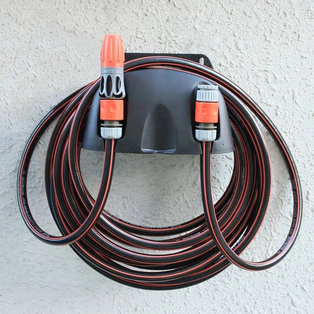 Hose Pipe Holder, Wall Mounted Water Hose Holder for Garden Storage – image 6
