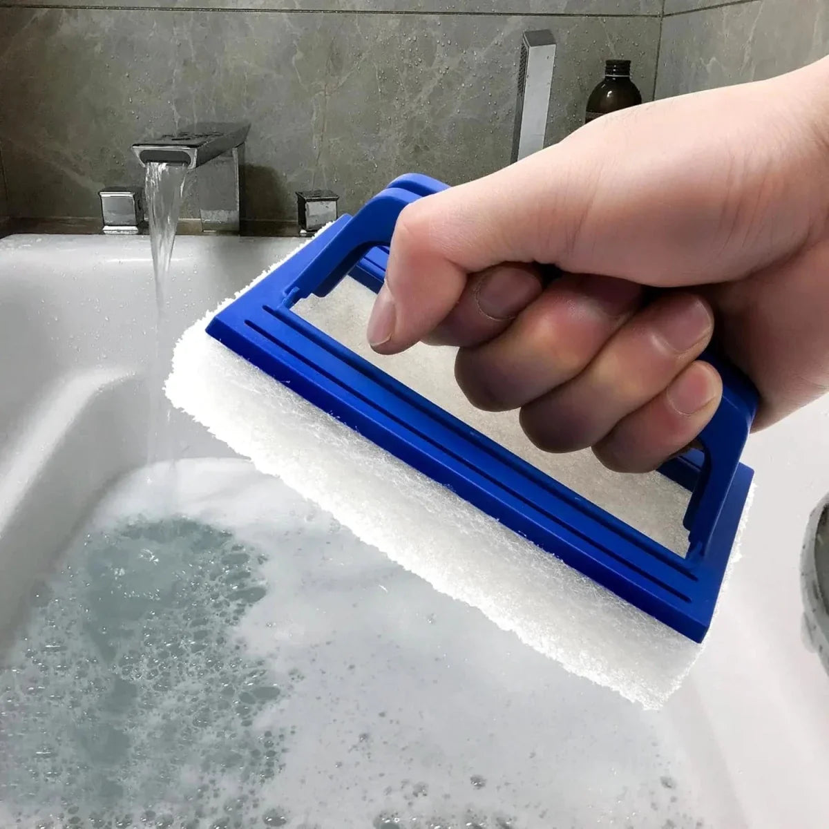 Pool Cleaning Brush 2 in 1 for Walls and Floor