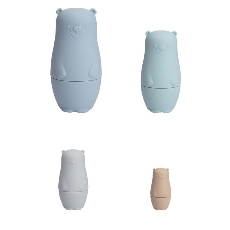 Silicone Nesting Dolls for Babies, Sensory Toys for 6 Month Old, Stacking Toy Bears or Penguins, Toys for 1 Year Old_14