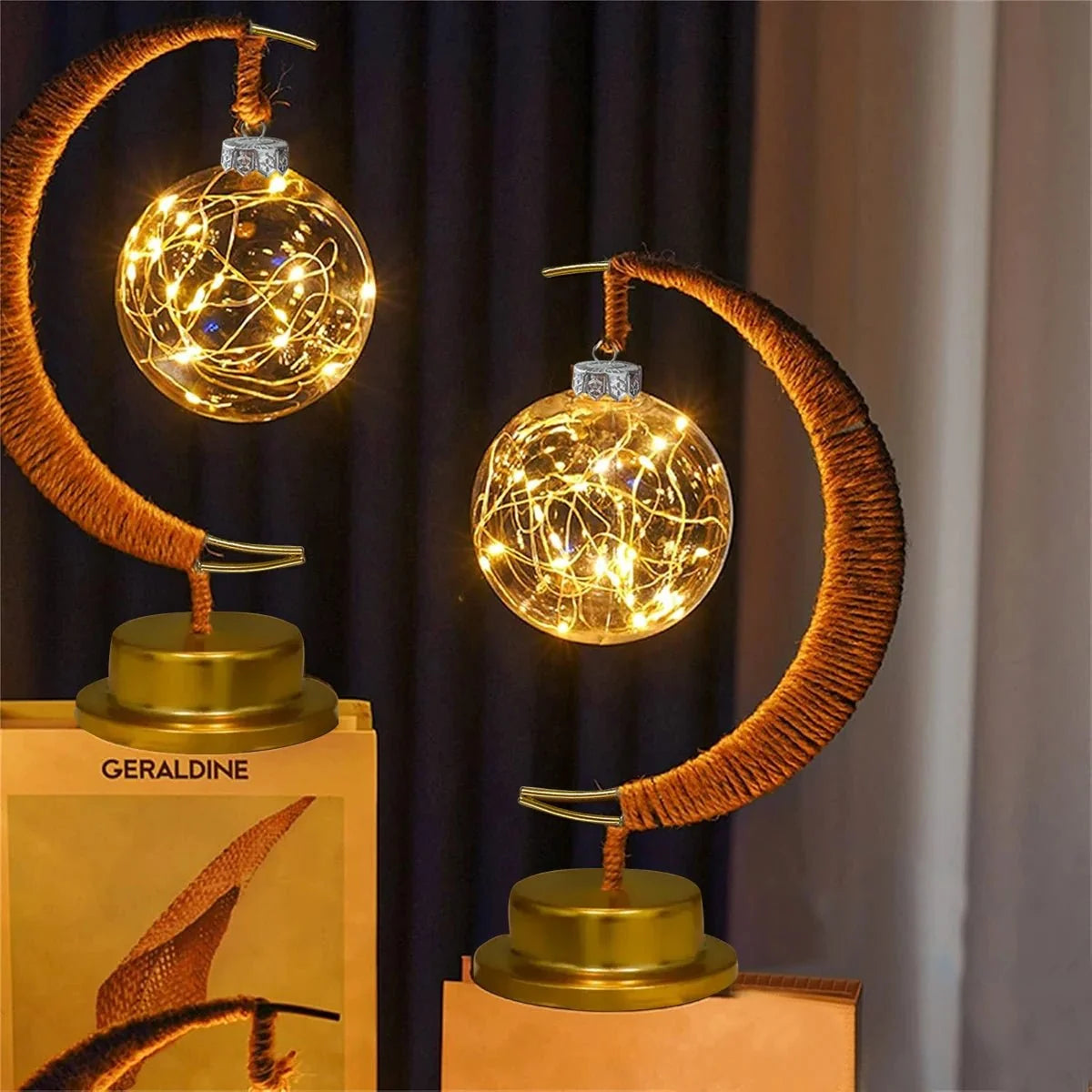 Battery Operated Table Lamp, Moon LED Lamp for Bedroom and Living Room, Bedside Lamps, Bedroom Lighting_04