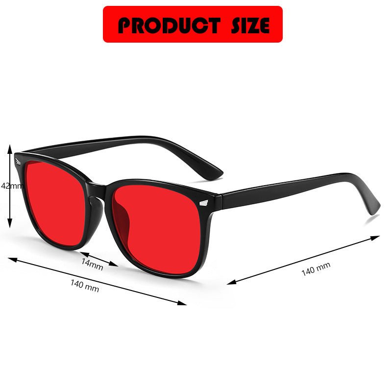 Blue Light Glasses for Gaming, Blue Light Blocking Glasses with Red Lens for Sleep – image 5