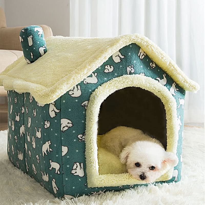 Dog Cave Bed with Washable Cover, Small Dog Bed up to 4 kg – image 6