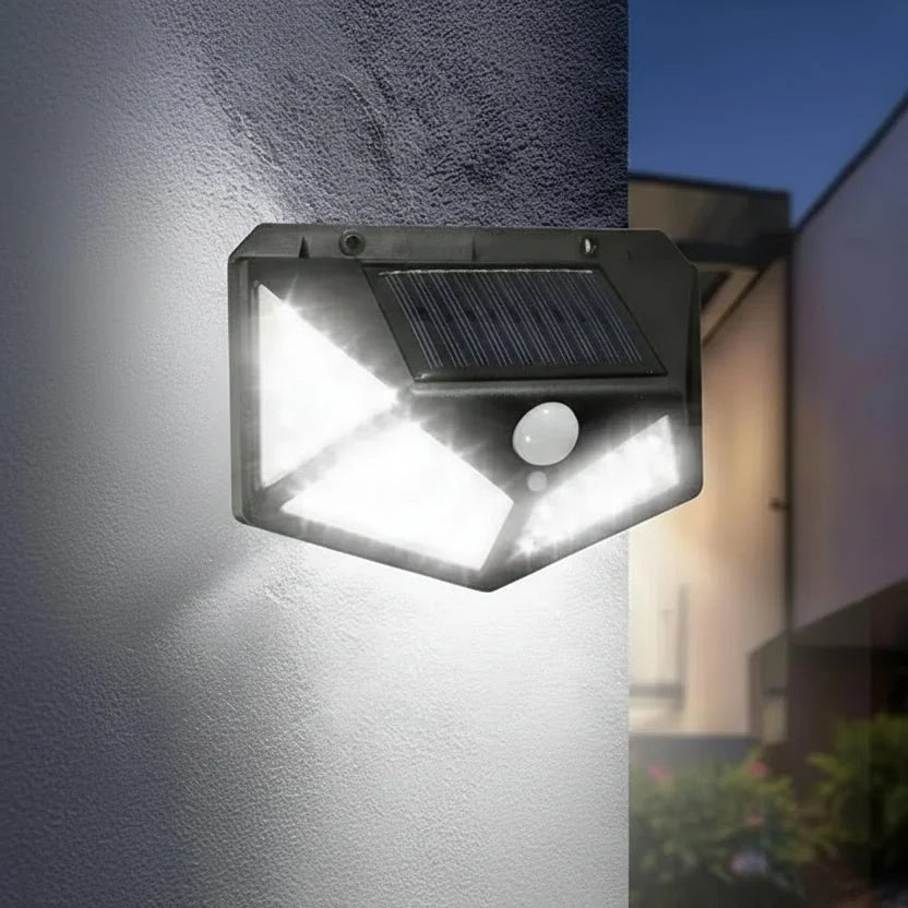Solar LED Security Light for Outdoor, Motion Activated Outdoor Light, Solar Lights Outdoor for Garden, Security Lighting