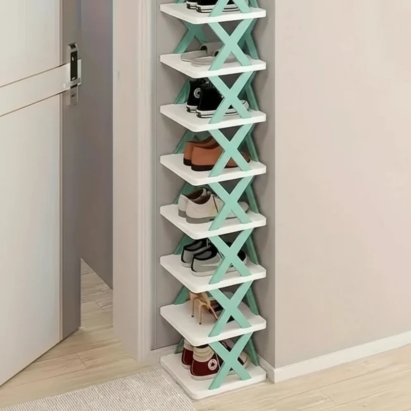 Tall Shoe Rack with 6 to 9 Tiers, Hallway Shoe Storage for Bedroom and Dressing Room – image 4